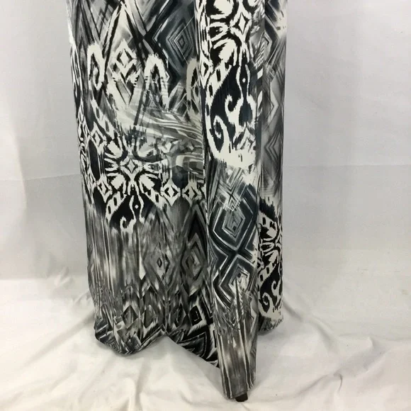 SW3 Bespoke Women's Skirt Silk A Line Maxi
Length Drawstring Waist Front Slits M - Picture 12 of 15